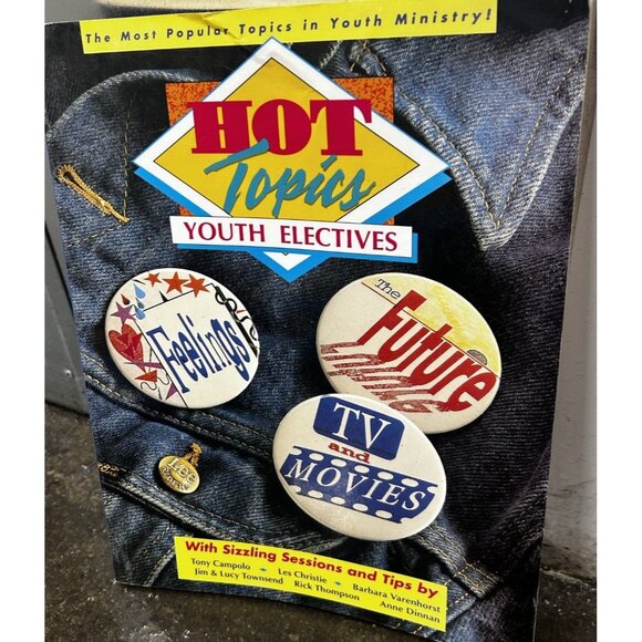 Hot Topics-TV & Movies Feelings by Tony Campolo Paperback 1989 - Picture 1 of 3